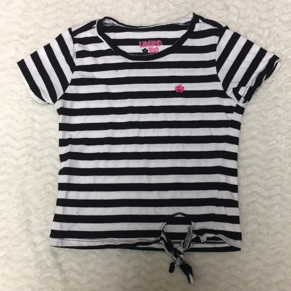 Limited Too Tie Front Shirt - Girls 7/8
